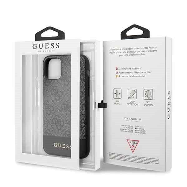 Guess GUHCN61G4GLGR iPhone 11 6,1" / Xr szary hard case
